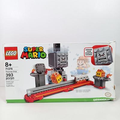 LOT 59: Lego Super Mario Thwomp Drop New/Damaged Box with Lego Friends Pieces & More