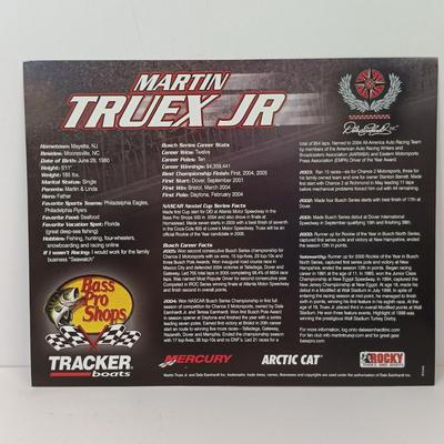 LOT 62: Revell Die-cast 97' Monte Carlo, Ertl 94' Convertible, Signed Martin Truex Jr Photo & Dale Jarett Figurine