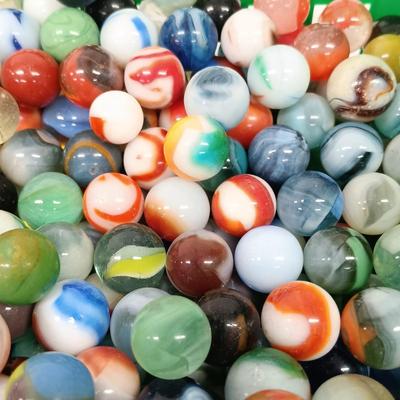 LOT 63: Vintage Marble Collection: Including Several Clay Marbles