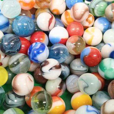 LOT 63: Vintage Marble Collection: Including Several Clay Marbles