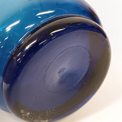 LOT 65: Mary Gregory Cobalt Blue Vase, Lucky Elephant Vase, Russ Berrie Figurine & More