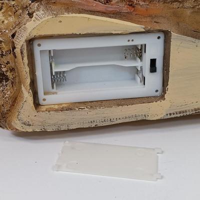 LOT 68: Large Mercury Glass Bear Ornament, Clothique Patriotic Santa Ornament, Limoges Plate & More