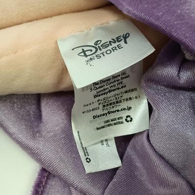 LOT 71: Disney Store 60th Anniversary Maleficant Dragon Plush with Sleeping Beauty, Prince and Maleficant Medium Plush