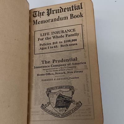 LOT 78: Set of (4) Little Leather Library Books with Vintage Ephemera