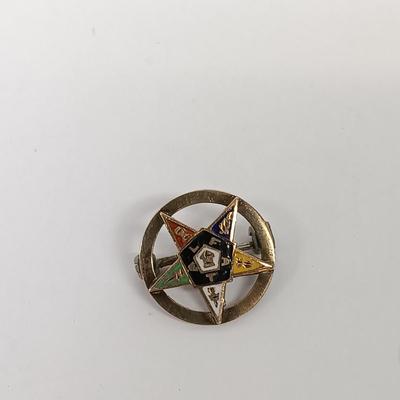 LOT 79: Vintage Order of the Eastern Star Masonic Collectibles