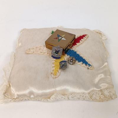 LOT 79: Vintage Order of the Eastern Star Masonic Collectibles