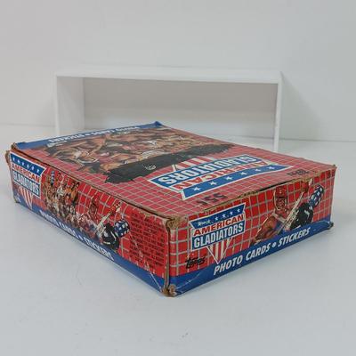 LOT 83: Full Box of Unopened Topps 1991 American Gladiator Trading Cards