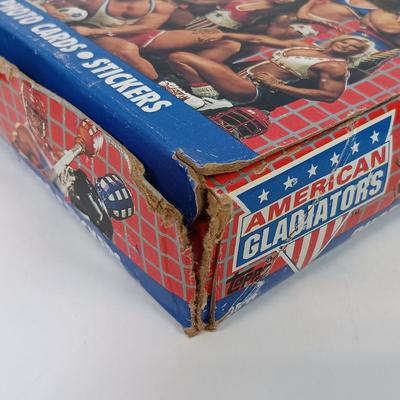 LOT 83: Full Box of Unopened Topps 1991 American Gladiator Trading Cards