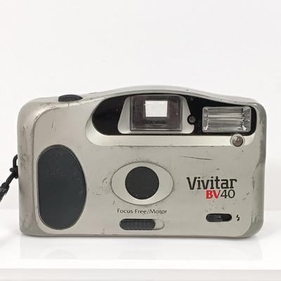 LOT 85: Vintage Cameras - Sony CyberShot DSC-H1, Vivitar BV40 & More