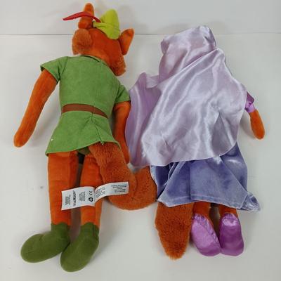 LOT 86: Disney Store 14" King Louie Plush with Medium Size Disney Plush Dolls