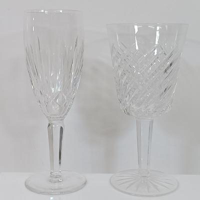LOT 89: Waterford Crystal Glasses in Varying Styles