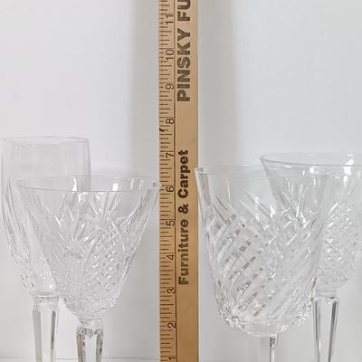 LOT 89: Waterford Crystal Glasses in Varying Styles