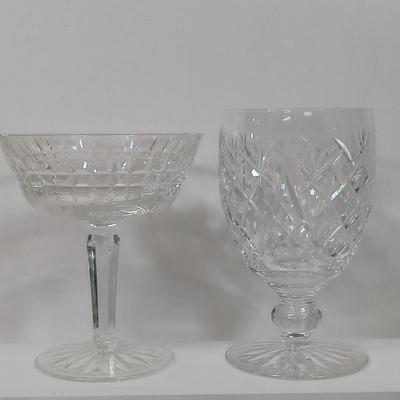 LOT 89: Waterford Crystal Glasses in Varying Styles