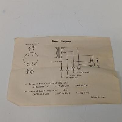 LOT 90: Vintage Calrad DM-63HL Microphone