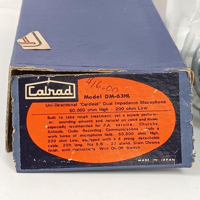 LOT 90: Vintage Calrad DM-63HL Microphone