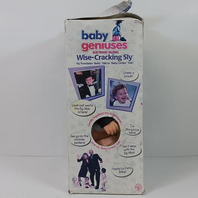 LOT 91: Vintage Baby Geniuses 1997 Sly Doll, Ronald McDonald Saves the Day Plate & More