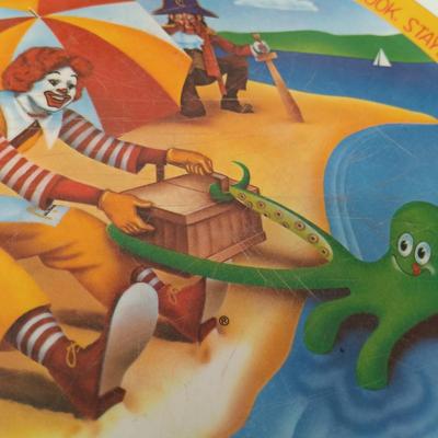 LOT 91: Vintage Baby Geniuses 1997 Sly Doll, Ronald McDonald Saves the Day Plate & More