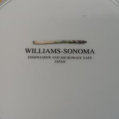 LOT 93: Country Collectibles - Signed Richard Teil Rabbit Sculpture, Williams Sonoma Plates & More