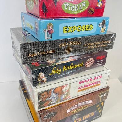 LOT 95: Collection of NIP Board Games