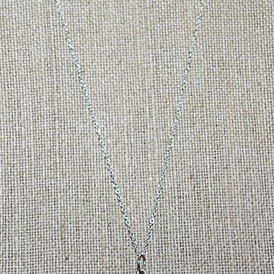 Vintage Style Silver Colored CROSS/PENDANT (1½" x 1") with a Bejeweled Tilted Square and Rectangle Clear Stones and Silver Tone...