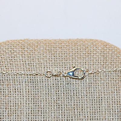 Vintage Style Silver Colored CROSS/PENDANT (1½" x 1") with a Bejeweled Tilted Square and Rectangle Clear Stones and Silver Tone...