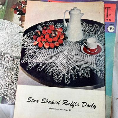 Sale Photo Thumbnail #343: Set of 100 Mid-Century Craft magazines. Hours of fun, amazing projects , graphics and information. Very heavy box If you need shipping I will ship media mail.