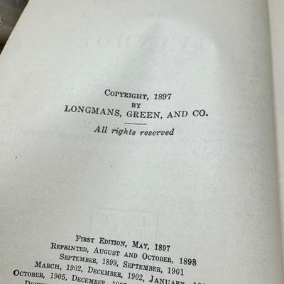 Sale Photo Thumbnail #15: Love story letters stamps, antique photographs, vintage hard back books, post cards.