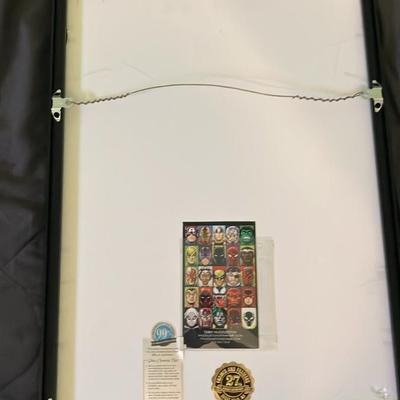 Terry Huddleston Signed and Framed Print - Harley Quinn Icon