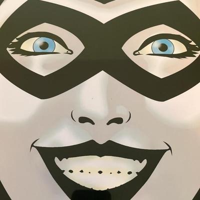 Terry Huddleston Signed and Framed Print - Harley Quinn Icon