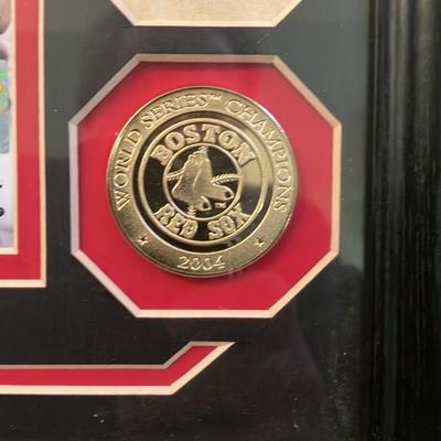2004 Boston Red Sox World Series Champions Framed Limited Edition Photomint #316/1000