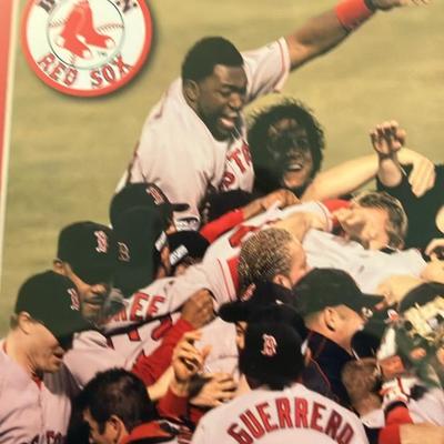 2004 Boston Red Sox World Series Champions Framed Limited Edition Photomint #316/1000