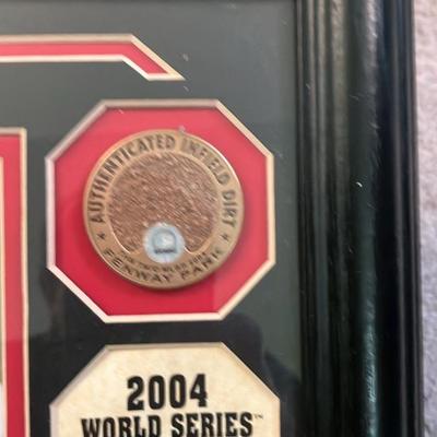 2004 Boston Red Sox World Series Champions Framed Limited Edition Photomint #316/1000