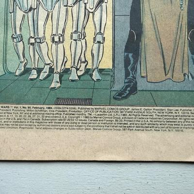 Vintage Star Wars Marvel Comic - 1984 Vol 1 No 80 - Good Condition!