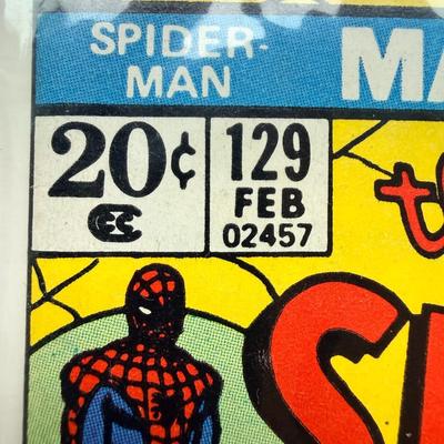 Vintage Spider-Man #129 c1973/74 Comic book