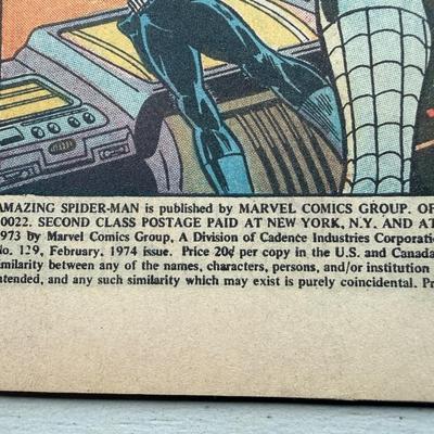 Vintage Spider-Man #129 c1973/74 Comic book