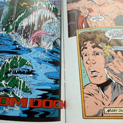 Rare 1990 Platinum Spider Man Comic - Like New Condition