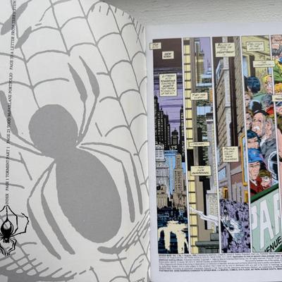 Rare 1990 Platinum Spider Man Comic - Like New Condition