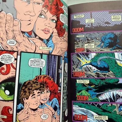 Rare 1990 Platinum Spider Man Comic - Like New Condition