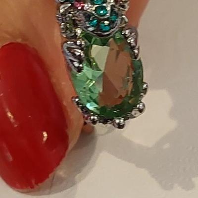 Frog Fashion Ring Size 7