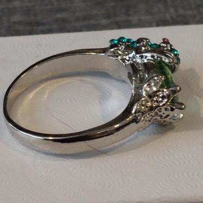 Frog Fashion Ring Size 7