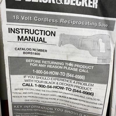 Sale Photo Thumbnail #462: Includes 4 saw blades, sander accessory kit, battery charger, 2 batteries, all 3 original user guides and a black zippered tool bag. Tested, all items work as expected.  Used, but in very good condition.