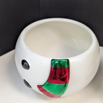 Holiday Snowmen Canisters & Pier 1 Soldier Ornaments