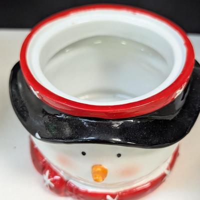 Holiday Snowmen Canisters & Pier 1 Soldier Ornaments