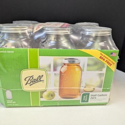 Half Gallon Ball Jars