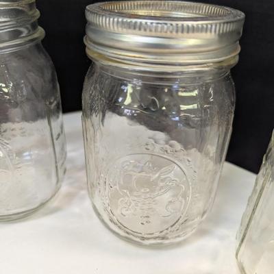Various Sizes Of Canning Jars
