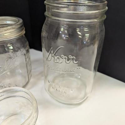 Various Sizes Of Canning Jars