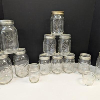 Various Sizes Of Canning Jars