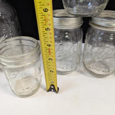Various Sizes Of Canning Jars