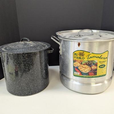 Pair Of Canning Pots