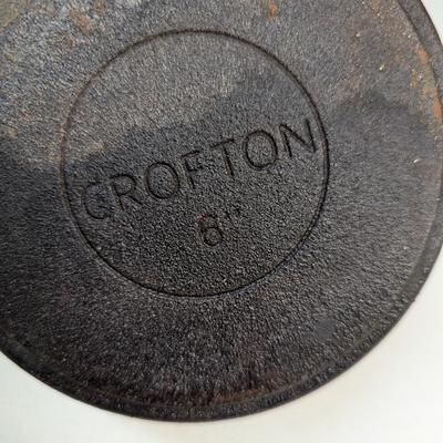 Pair Of 6" Crofton Cast Iron Pans